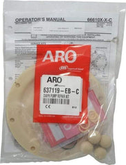 ARO/Ingersoll-Rand - Santoprene Fluid Section Repair Kit - For Use with Diaphragm Pumps - Caliber Tooling