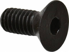 Made in USA - 5/16-18 UNC Hex Socket Drive, 82° Flat Screw - Alloy Steel, Black Oxide Finish, Fully Threaded, 3/4" OAL - Caliber Tooling