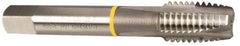 Guhring - 1-8 UNC, 4 Flute, Bright Finish, Cobalt Spiral Point Tap - Plug Chamfer, Right Hand Thread, 5-1/8" OAL, 0.8" Shank Diam, 2B Class of Fit, Series 3901 - Exact Industrial Supply