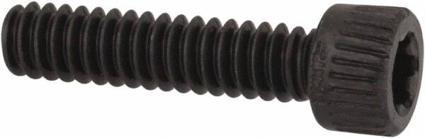 Camcar - #4-40 UNC Torx Plus Drive, Socket Cap Screw - Alloy Steel, Black Oxide Finish, Fully Threaded, 1/2" Length Under Head - Caliber Tooling