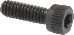 Camcar - #5-40 UNC Torx Plus Drive, Socket Cap Screw - Alloy Steel, Black Oxide Finish, Fully Threaded, 3/8" Length Under Head - Caliber Tooling