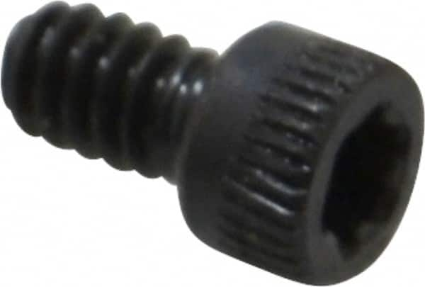 Camcar - #6-32 UNC Torx Plus Drive, Socket Cap Screw - Alloy Steel, Black Oxide Finish, Fully Threaded, 1/4" Length Under Head - Caliber Tooling