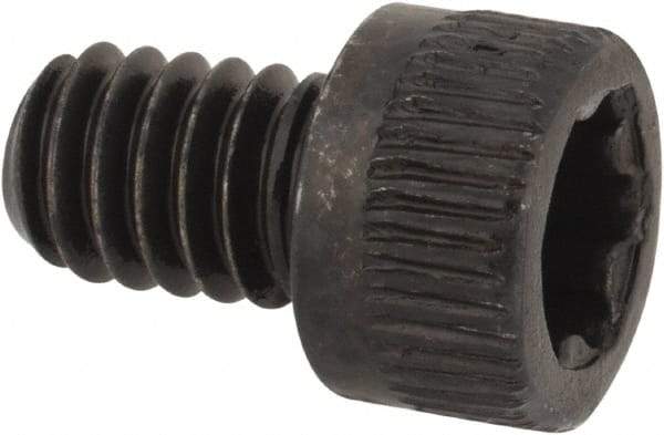 Camcar - #8-32 UNC Torx Plus Drive, Socket Cap Screw - Alloy Steel, Black Oxide Finish, Fully Threaded, 1/4" Length Under Head - Caliber Tooling