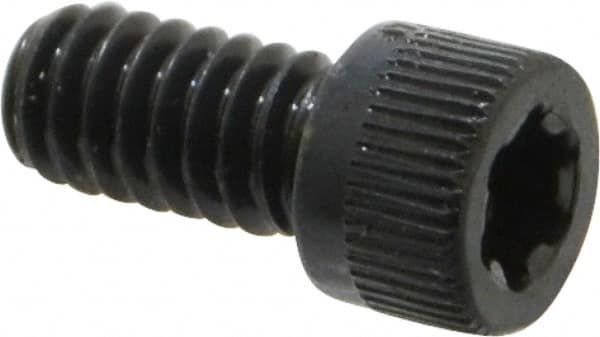 Camcar - 1/4-20 UNC Torx Plus Drive, Socket Cap Screw - Alloy Steel, Black Oxide Finish, Fully Threaded, 1/2" Length Under Head - Caliber Tooling