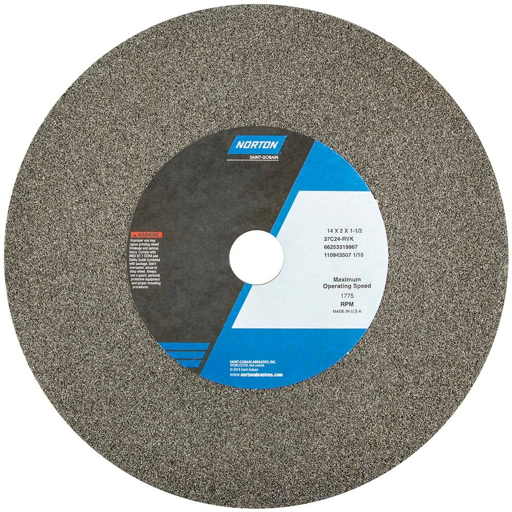 Norton - Bench & Pedestal Grinding Wheels - Exact Industrial Supply