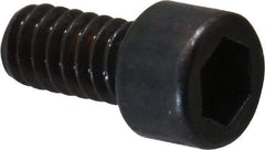 Made in USA - #2-56 UNC Hex Socket Drive, Socket Cap Screw - Alloy Steel, Black Oxide Finish, Fully Threaded, 3/16" Length Under Head - Caliber Tooling