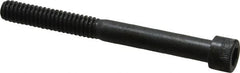 Made in USA - 1/4-20 UNC Hex Socket Drive, Socket Cap Screw - Alloy Steel, Black Oxide Finish, Partially Threaded, 2-1/2" Length Under Head - Caliber Tooling