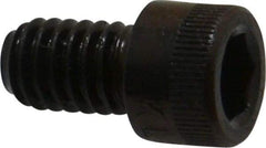 Made in USA - 5/16-18 UNC Hex Socket Drive, Socket Cap Screw - Alloy Steel, Black Oxide Finish, Fully Threaded, 1/2" Length Under Head - Caliber Tooling