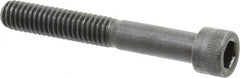 Made in USA - 5/16-18 UNC Hex Socket Drive, Socket Cap Screw - Alloy Steel, Black Oxide Finish, Partially Threaded, 2-1/4" Length Under Head - Caliber Tooling