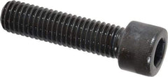 Made in USA - 1/2-13 UNC Hex Socket Drive, Socket Cap Screw - Alloy Steel, Black Oxide Finish, Fully Threaded, 2" Length Under Head - Caliber Tooling