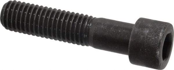 Made in USA - 1/2-13 UNC Hex Socket Drive, Socket Cap Screw - Alloy Steel, Black Oxide Finish, Partially Threaded, 2-1/4" Length Under Head - Caliber Tooling