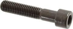 Made in USA - 1/2-13 UNC Hex Socket Drive, Socket Cap Screw - Alloy Steel, Black Oxide Finish, Partially Threaded, 2-1/2" Length Under Head - Caliber Tooling