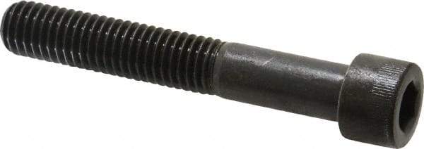 Made in USA - 1/2-13 UNC Hex Socket Drive, Socket Cap Screw - Alloy Steel, Black Oxide Finish, Partially Threaded, 3-1/4" Length Under Head - Caliber Tooling