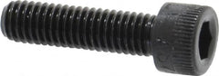 Made in USA - #10-32 UNF Hex Socket Drive, Socket Cap Screw - Alloy Steel, Black Oxide Finish, Fully Threaded, 3/4" Length Under Head - Caliber Tooling