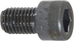 Made in USA - 5/16-24 UNF Hex Socket Drive, Socket Cap Screw - Alloy Steel, Black Oxide Finish, Fully Threaded, 1/2" Length Under Head - Caliber Tooling