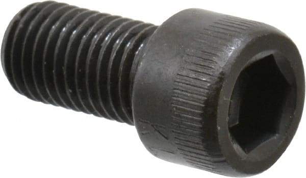 Made in USA - 5/16-24 UNF Hex Socket Drive, Socket Cap Screw - Alloy Steel, Black Oxide Finish, Fully Threaded, 5/8" Length Under Head - Caliber Tooling