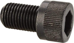 Made in USA - 3/8-24 UNF Hex Socket Drive, Socket Cap Screw - Alloy Steel, Black Oxide Finish, Fully Threaded, 5/8" Length Under Head - Caliber Tooling