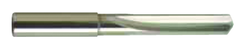 6mm Dia. - Carbide Straight Flute 4XD Drill-130Â° 4-Facet Point-Coolant-Bright - Caliber Tooling