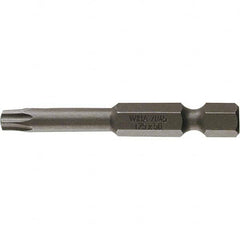 Wiha - T15 Power Bit - 1/4" Drive, 2" OAL - Caliber Tooling