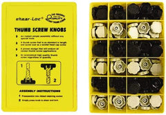 Made in USA - 150 Piece, Screw Assortment - Rosette Head - Caliber Tooling