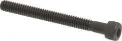 Value Collection - #5-40 UNC Hex Socket Drive, Socket Cap Screw - Alloy Steel, Black Oxide Finish, Partially Threaded, 1-1/4" Length Under Head - Caliber Tooling