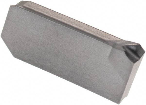 Iscar - 22JS15GIM Grade IC20, 2.2mm Cutting Width Carbide Grooving Insert - Right Hand, 0.02mm Corner Radius, Uncoated - Caliber Tooling