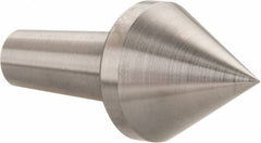 Riten - 4MT Taper, 1-1/8" Point Diam, Hardened Tool Steel Lathe Standard Point - 1-5/16" OAL - Caliber Tooling