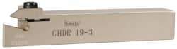 Iscar - Right Hand Cut, GI.., GPV.., TIP.. Insert, Indexable Cutoff Toolholder - 0.36" Max Depth of Cut, 3/4" Shank Width, 3/4" Shank Height, 4-1/2" OAL - Caliber Tooling