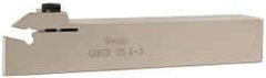 Iscar - GHG, Right Hand Cut, 1.58" Max Workpc Diam, GI..,TIP.. Insert, Indexable Cutoff Toolholder - 0.79 Max Depth of Cut, 1" Shank Width, 1" Shank Height, 6" OAL - Caliber Tooling