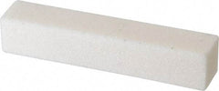 Norton - 60 Grit Aluminum Oxide Square Dressing Stick - 4 x 3/4 x 3/4, Medium Grade, Vitrified Bond - Caliber Tooling