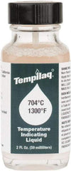 Tempil - 1,300°F Temp Indicating Liquid - 2 Ounce Container, 704°C - Caliber Tooling