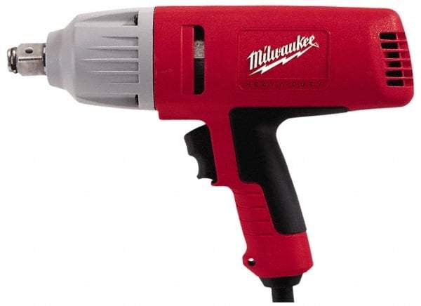 Milwaukee Tool - 3/4 Inch Drive, 380 Ft./Lbs. Torque, Pistol Grip Handle, 1,750 RPM, Impact Wrench - 7 Amps, 120 Volts - Caliber Tooling