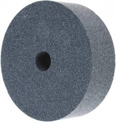 Norton - 3" Diam x 1/2" Hole x 1" Thick, H Hardness, 100 Grit Surface Grinding Wheel - Silicon Carbide, Type 1, Fine Grade, 10,825 Max RPM, Vitrified Bond, No Recess - Caliber Tooling