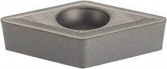 Iscar - DCMT3-2 14 Grade IC20 Carbide Turning Insert - Uncoated, 55° Diamond, 3/8" Inscr Circle, 5/32" Thick, 1/32" Corner Radius - Caliber Tooling