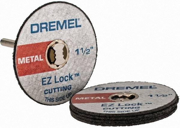 Dremel - 1/3" Hole, Bow Tie Mandrel Kit - 1-1/2" OAL, 1/8" Shank Diam - Caliber Tooling