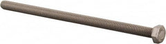 Value Collection - 5/16-18 UNC, 6" Length Under Head Hex Head Cap Screw - Fully Threaded, Grade 316 Stainless Steel, Uncoated, 1/2" Hex - Caliber Tooling