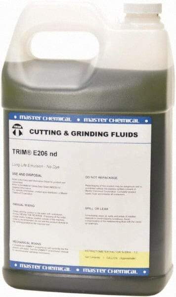 Master Fluid Solutions - 1 Gal Jug Cutting Fluid - Liquid - Caliber Tooling