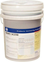 Master Fluid Solutions - Trim SC230, 5 Gal Pail Cutting & Grinding Fluid - Semisynthetic, For Cutting, Grinding - Caliber Tooling