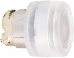 Schneider Electric - 22mm Mount Hole, Flush, Pushbutton Switch Only - Round, White Pushbutton, Nonilluminated, Momentary (MO) - Caliber Tooling