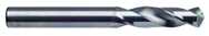 9.5mm Dia. - Cobalt General Purpose Stub Drill - 118° Point-Bright - Caliber Tooling