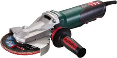 Metabo - 6" Wheel Diam, 9,600 RPM, Corded Angle & Disc Grinder - 5/8-11 Spindle, 13.5 Amps - Caliber Tooling