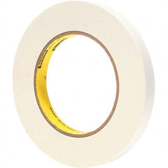 3M - 1/2" Wide x 60 Yd Long x 6.7 mil White Paper Masking Tape - Caliber Tooling