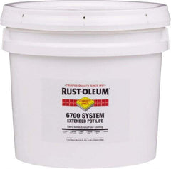 Rust-Oleum - 2 Gal Pail Light Gray Epoxy Floor Coating - 100 Sq Ft/Gal Coverage, <100 g/L g/L VOC Content, Low Odor & Low VOC - Caliber Tooling