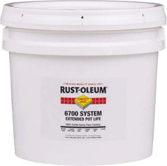 Rust-Oleum - 2 Gal Pail Navy Gray Epoxy Floor Coating - 100 Sq Ft/Gal Coverage, <100 g/L g/L VOC Content, Low Odor & Low VOC - Caliber Tooling