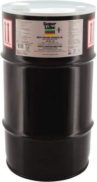 Synco Chemical - 15 Gal Keg Oil with PTFE Direct Food Contact White Oil - Translucent, -45°F to 450°F, Food Grade - Caliber Tooling