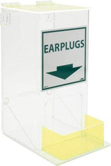 NMC - Hinged Top & Bottom Tray Box/Tray Style Earplug Dispenser - Tabletop or Wall Mount - Caliber Tooling