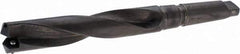 Allied Machine and Engineering - Series 3, 1-13/32 to 1-7/8" Diam, 4MT Taper Shank, Helical Flute Spade Drill - 6-1/2" Max Depth, 8-3/16" Body Length, 12-5/8" OAL, Standard Length, Through Coolant - Caliber Tooling