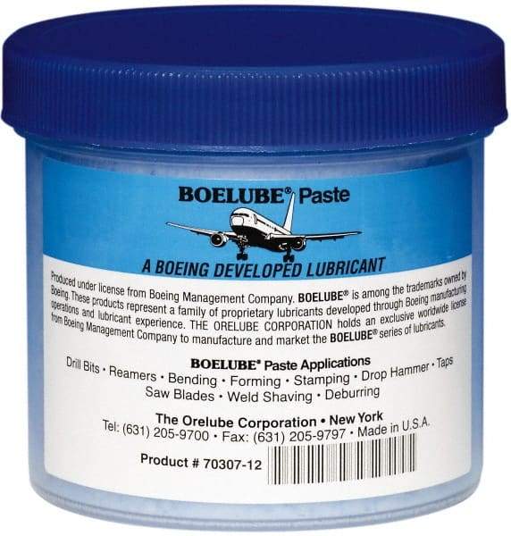 Boelube - 12 oz Jar Lubricant - Blue, -20°F Max - Caliber Tooling