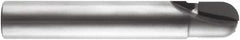 RobbJack - 1/2" Diam, 1/2" Shank Diam, 5/8" Length of Cut, 2 Flute Ball End Straight Router Bit - 3" Overall Length, Right Hand Cut, Solid Carbide - Caliber Tooling