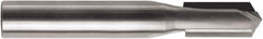 RobbJack - 1/8" Diam, 1/8" Shank Diam, 5/16" Length of Cut, 2 Flute Drill Point End Straight Router Bit - 1-1/2" Overall Length, Right Hand Cut, Solid Carbide - Caliber Tooling